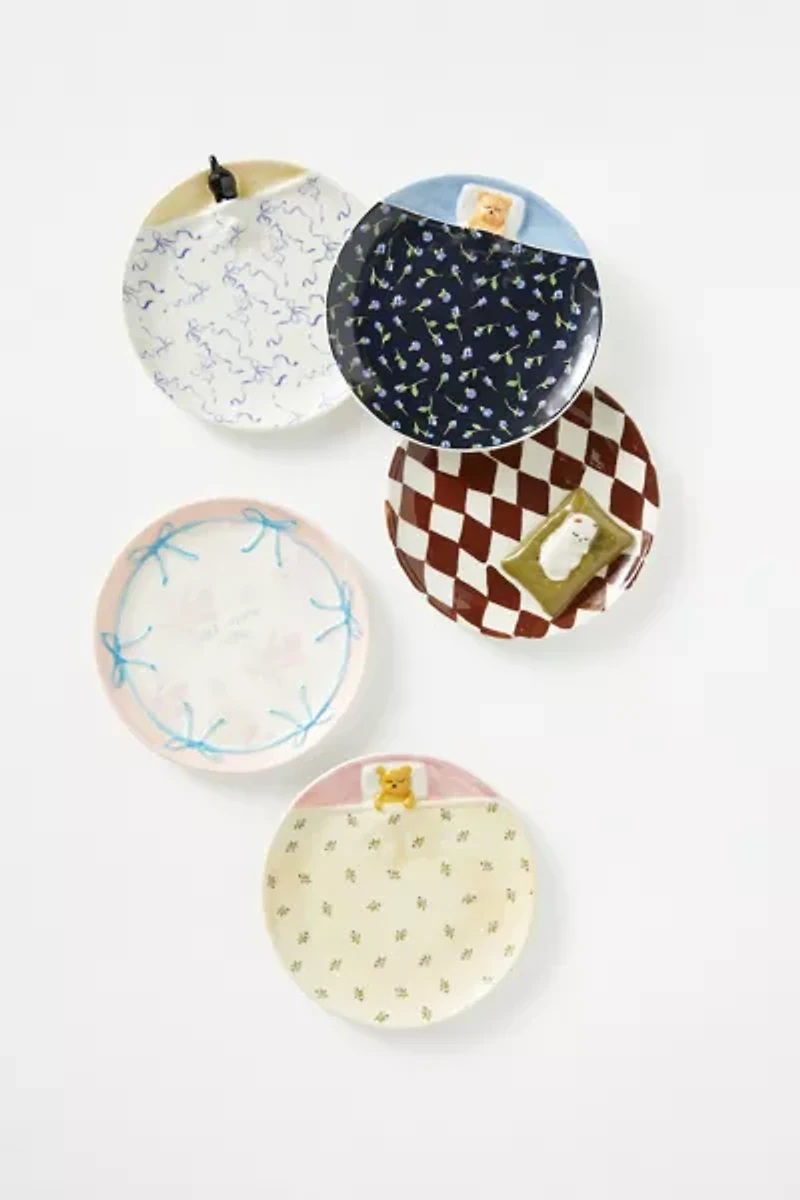 Lana Patterned Dessert Plate