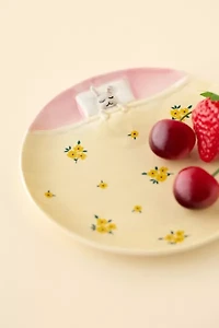 Lana Patterned Dessert Plate