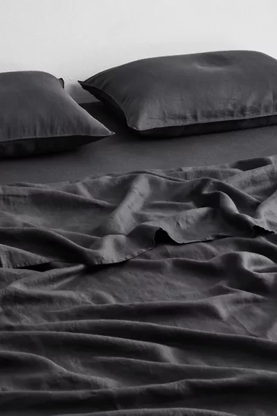Bed Threads 2-Piece French Flax Linen Pillowcase Set
