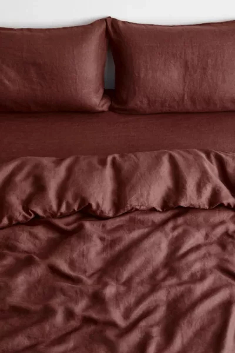 Bed Threads 2-Piece French Flax Linen Pillowcase Set