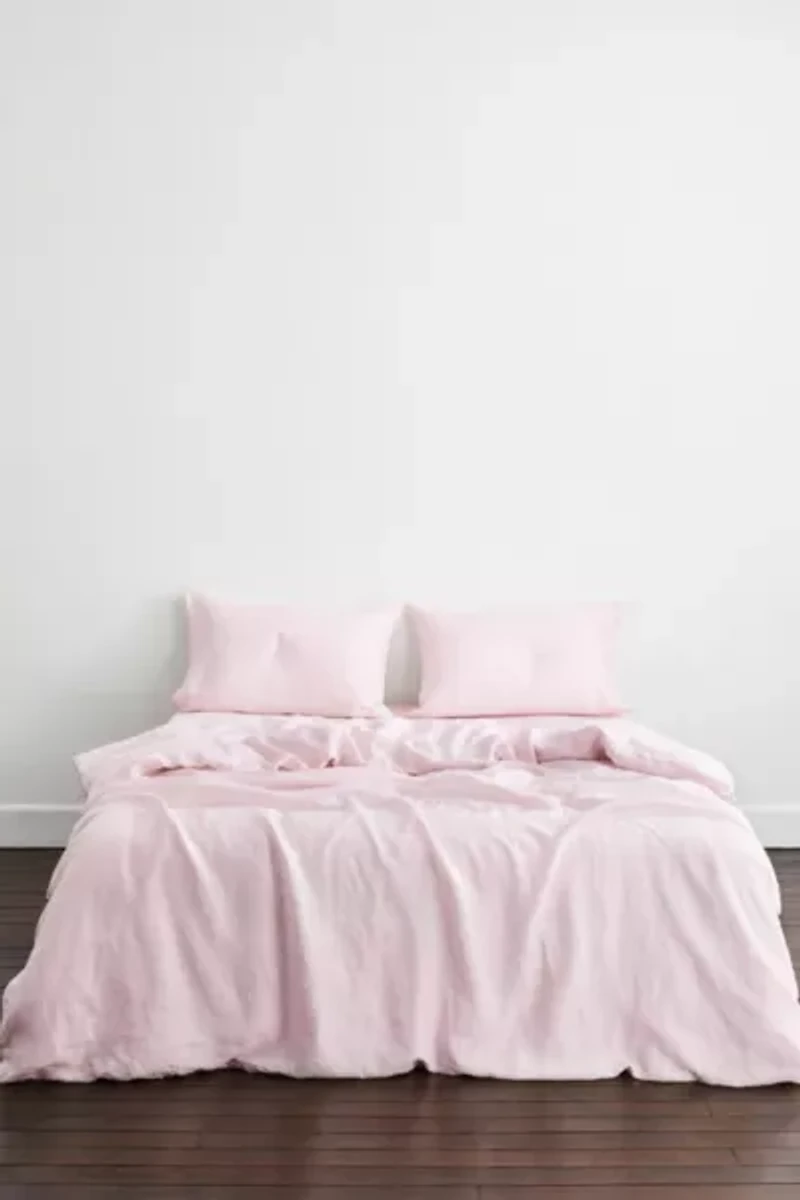 Bed Threads 2-Piece French Flax Linen Pillowcase Set