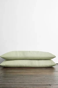 Bed Threads 2-Piece French Flax Linen Pillowcase Set