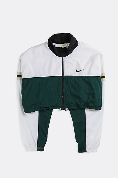 Frankie Collective Rework Vintage Nike Crop Windbreaker 008