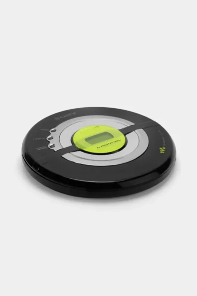 Sony Walkman D-EJ100 Black Portable CD Player Refurbished by Retrospekt