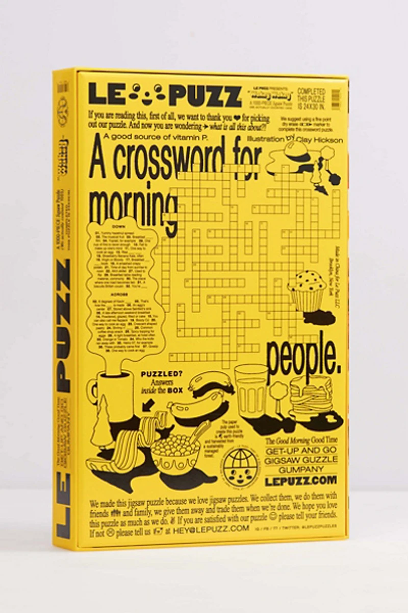 Le Puzz Wakey Wakey Jigsaw Puzzle