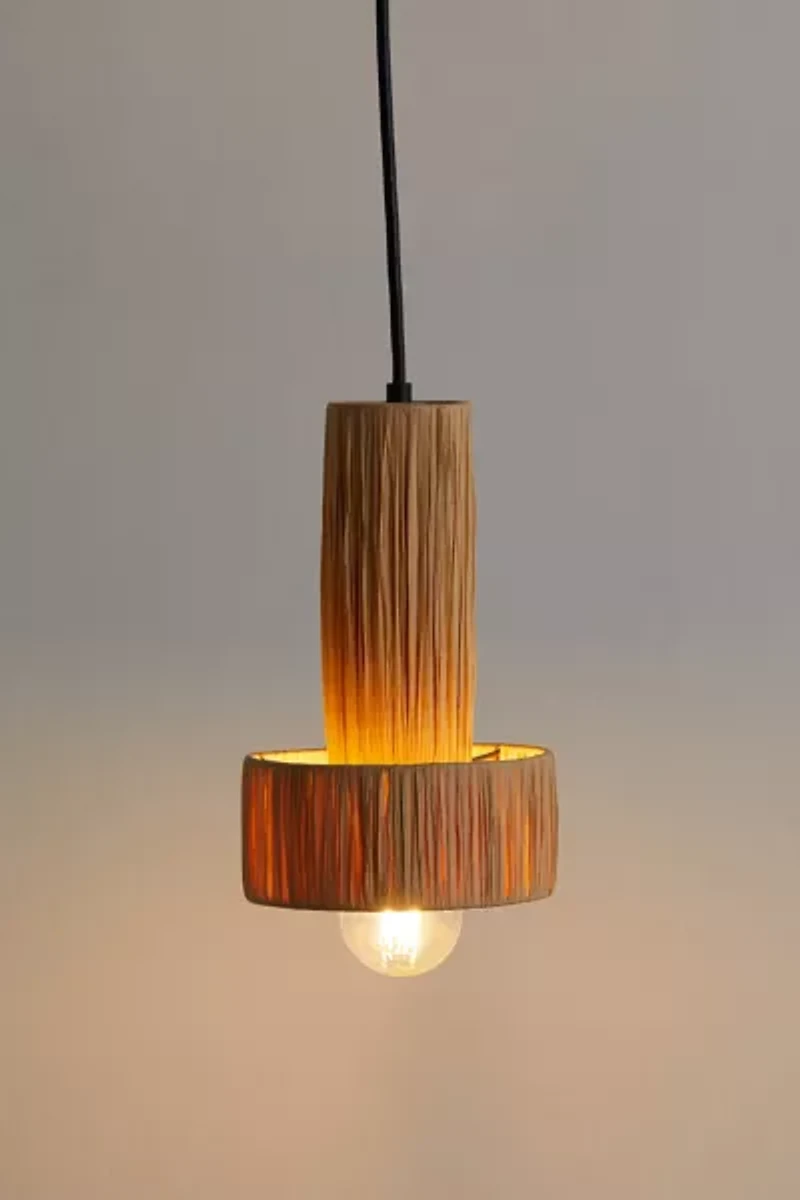 Rory Raffia Pendant Light