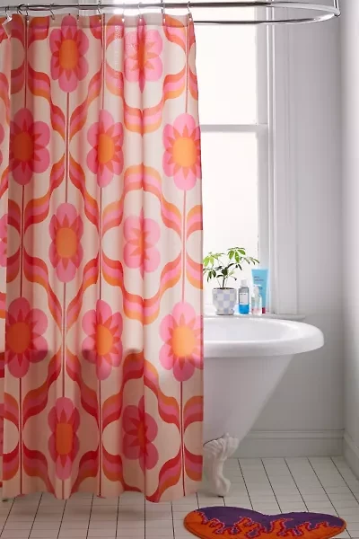 Lily Marfy  Garden Party Shower Curtain