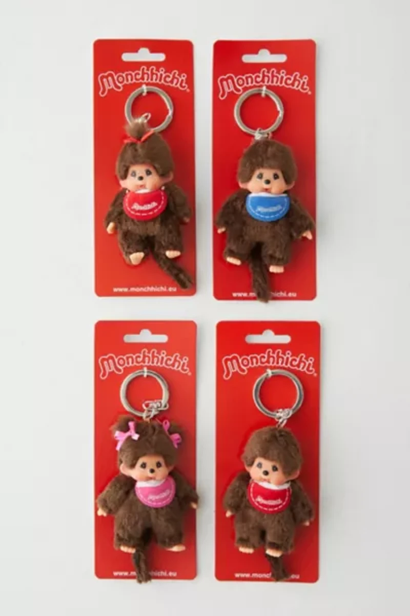 Monchhichi Classic Plushie Keychain