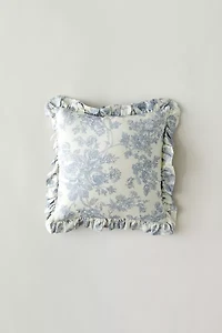 Harper Patterned Ruffle Throw Pillow