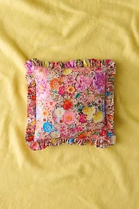 Harper Patterned Ruffle Throw Pillow