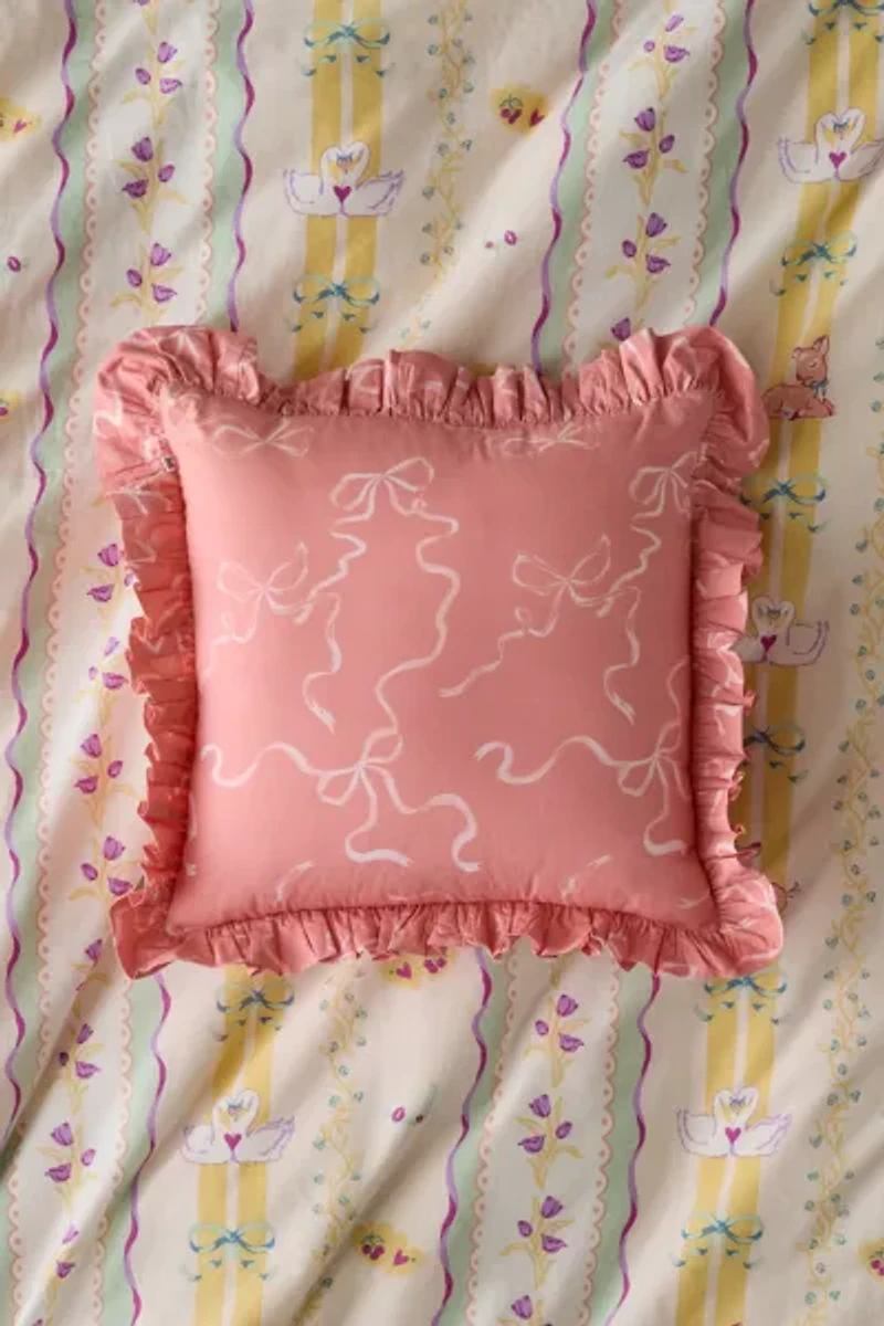 Harper Ruffle Throw Pillow