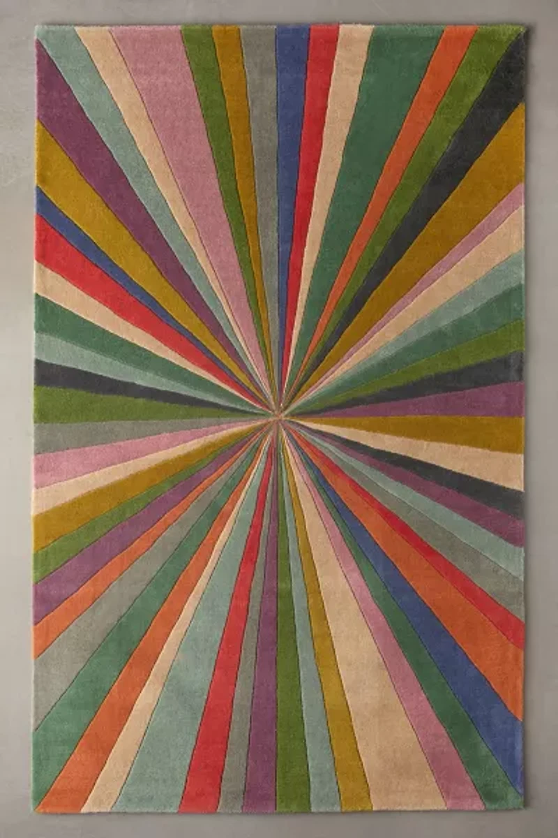 Color Bomb Tufted Rug