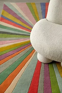 Color Bomb Tufted Rug