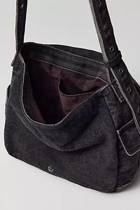 BDG Denim Messenger Bag