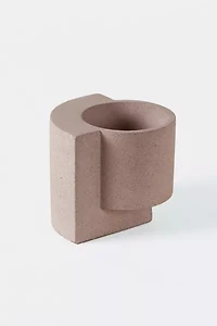 Tortuga Forma Concrete Terrazzo Planter - Set of 2