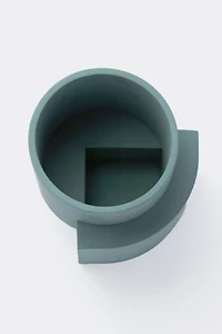 Tortuga Forma Concrete Planter - Set of 2