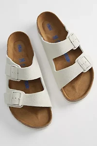 Birkenstock Men's Arizona Soft Footbed Suede Sandal
