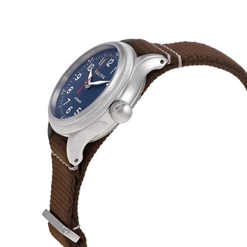 Bulova Automatic Blue Dial Watch 96A282