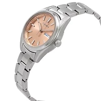 Seiko Quartz Analog Peach Dial Small Face Watch