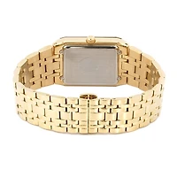 Bulova Quadra Quartz Rectangular Diamond Dial Watch