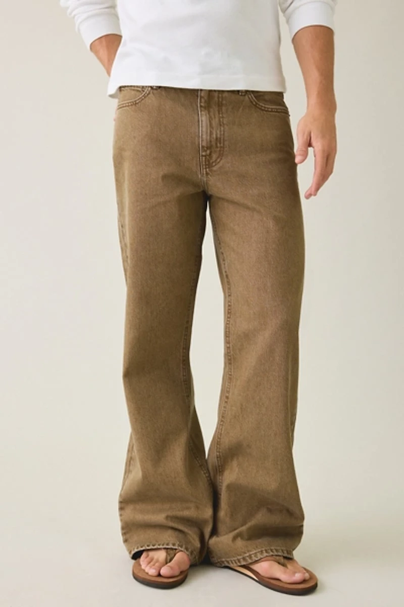 BDG Slacker Relaxed Flare Jeans