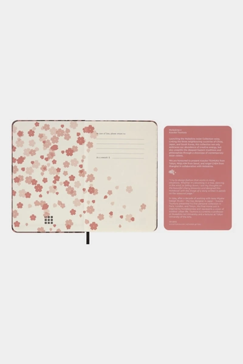 Moleskine Sakura by Kosuke Tsumura Limited Edition Hardcover Notebook