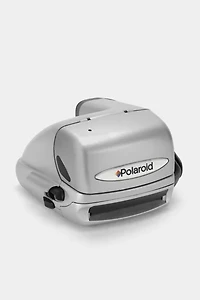 Vintage Polaroid Silver and Black Express Vintage 600 Instant Camera Refurbished by Retrospekt