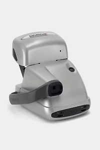 Vintage Polaroid Silver and Black Express Vintage 600 Instant Camera Refurbished by Retrospekt