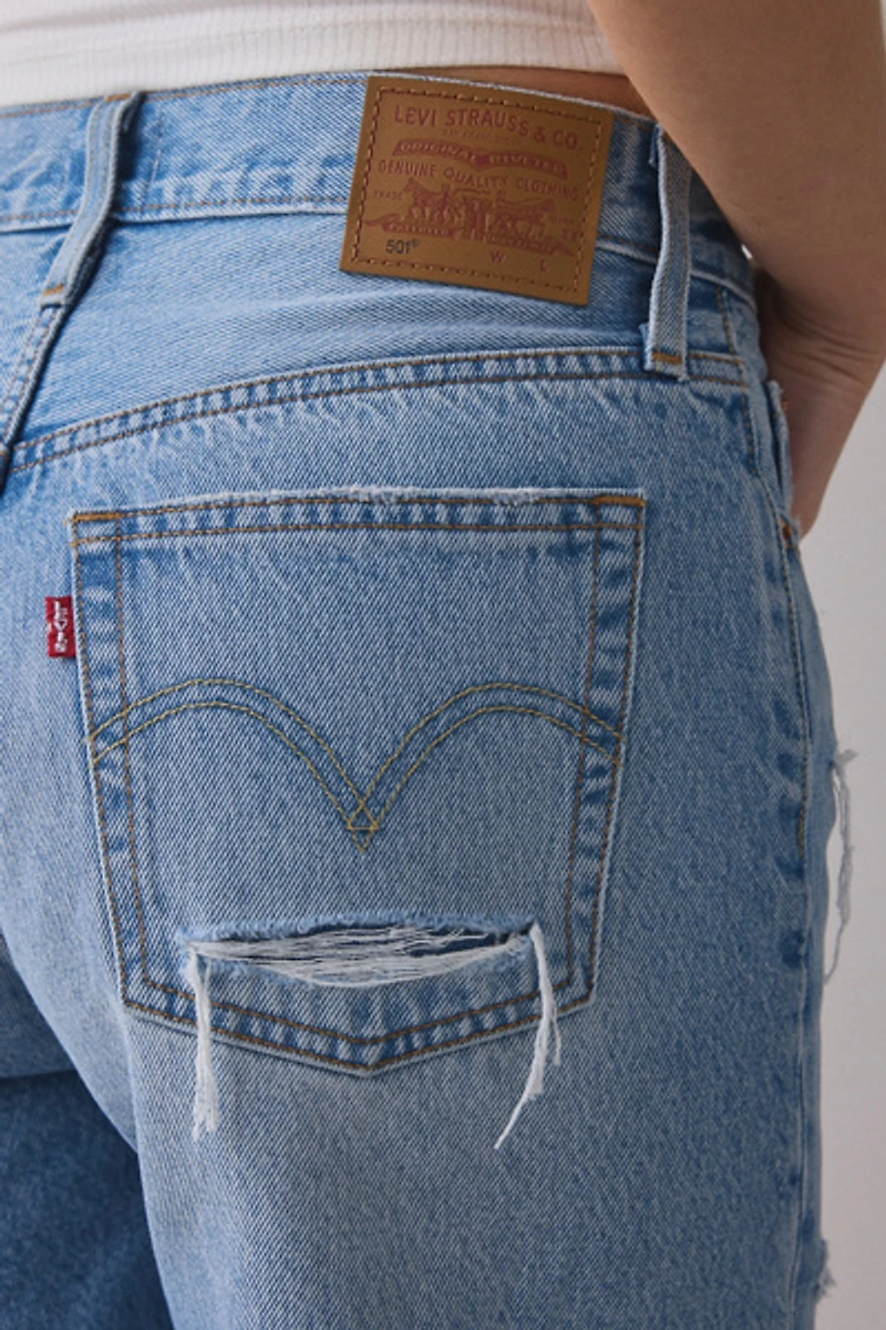 Levi's® 501 Mid-Thigh Cutoff Denim Shorts