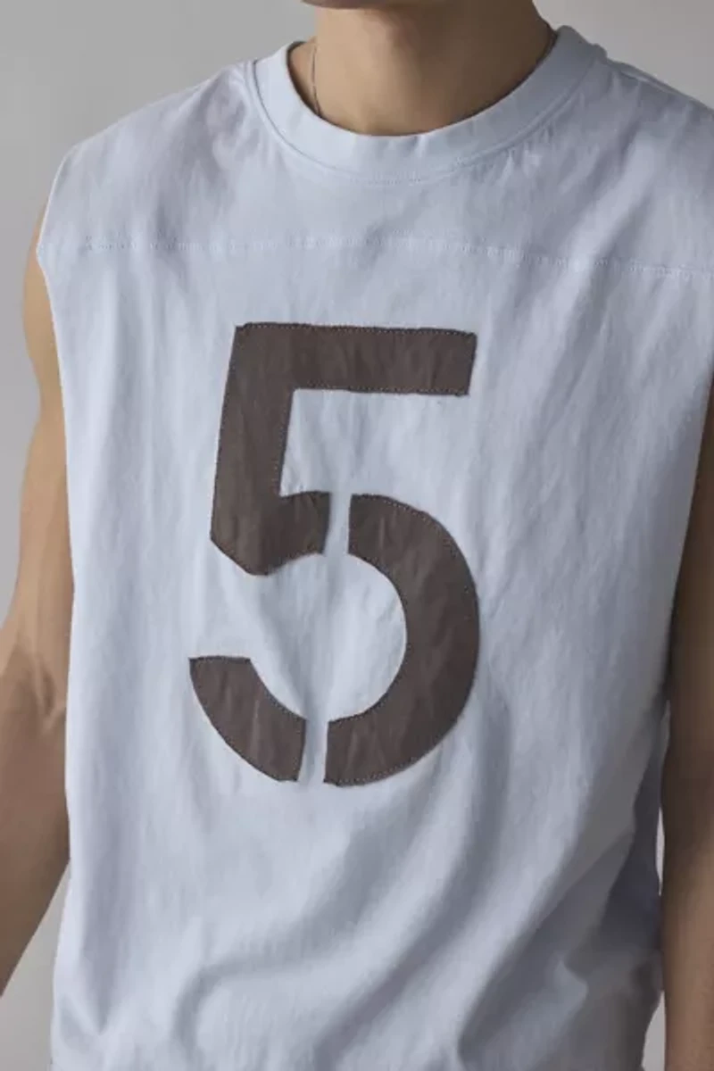 BDG Game Day Collegiate Graphic Cutoff Sleeveless Tee