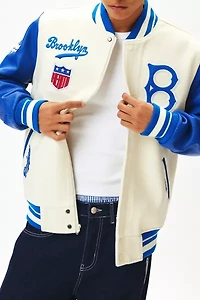 Pro Standard Brooklyn Dodgers Satin Varsity Jacket