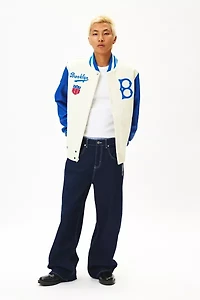 Pro Standard Brooklyn Dodgers Satin Varsity Jacket
