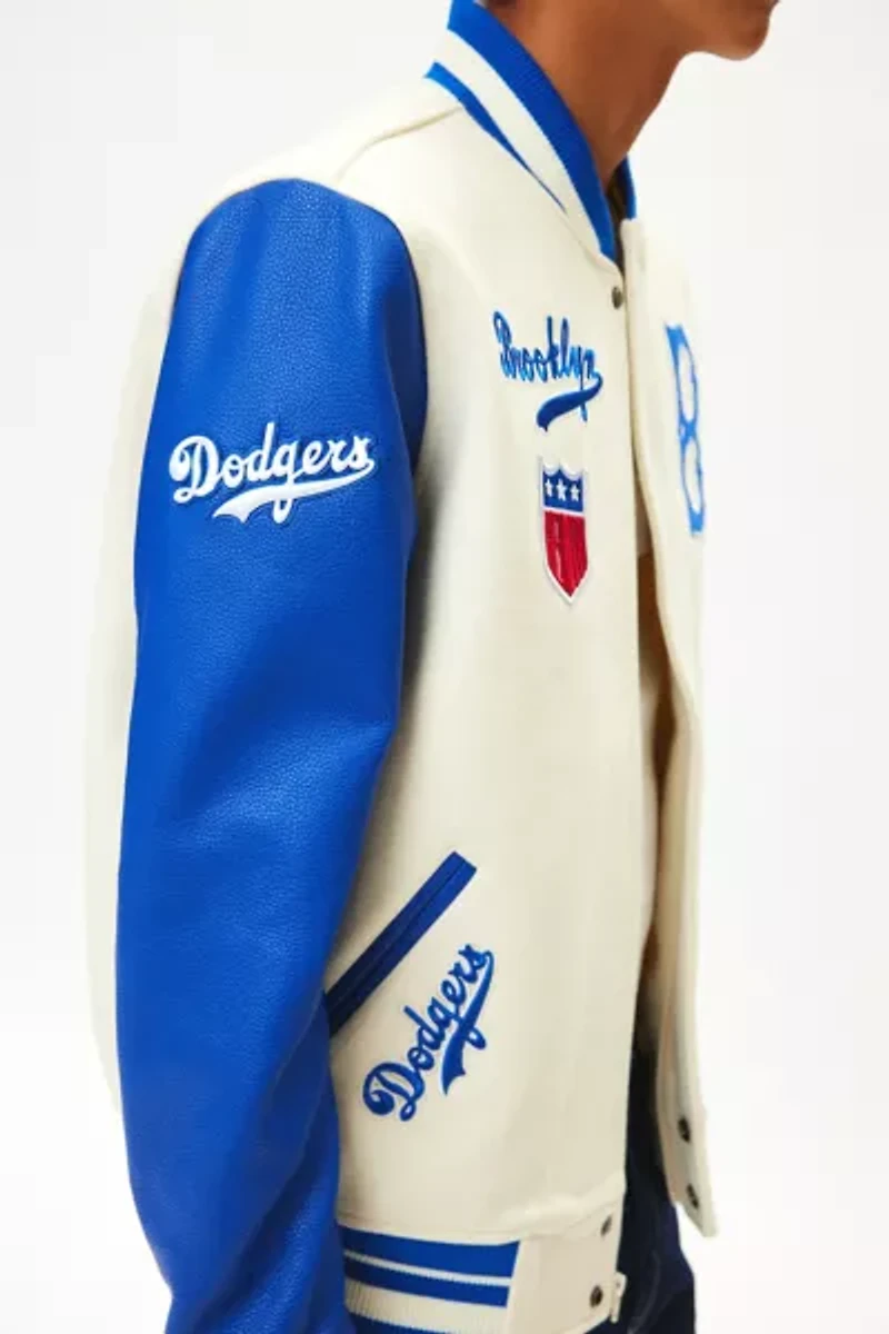 Pro Standard Brooklyn Dodgers Satin Varsity Jacket