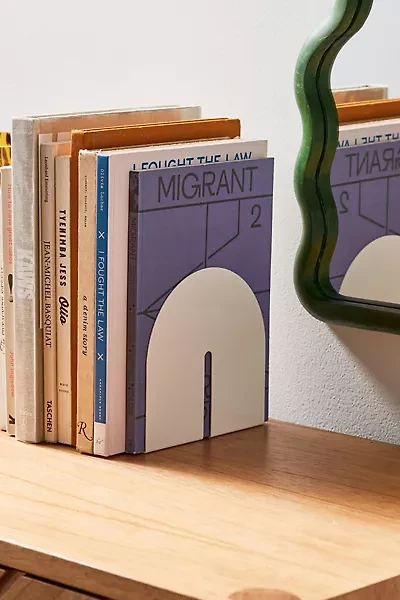 Tortuga Forma Dumbo Single Arc Bookend Set