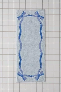 Lacey Bows Tufted Bath Mat