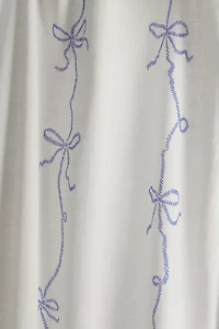 Lacey Bows Shower Curtain