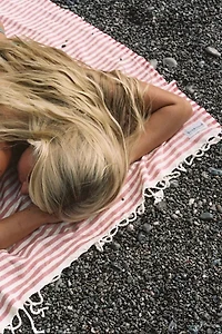Sunkissed Striped Sand Free Beach Towel