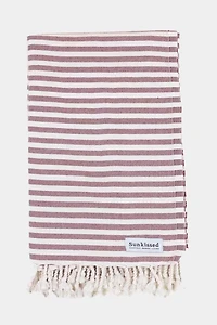 Sunkissed Striped Sand Free Beach Towel