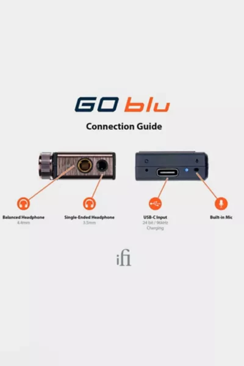 iFi Audio Go blu Portable Bluetooth DAC/Headphone Amp