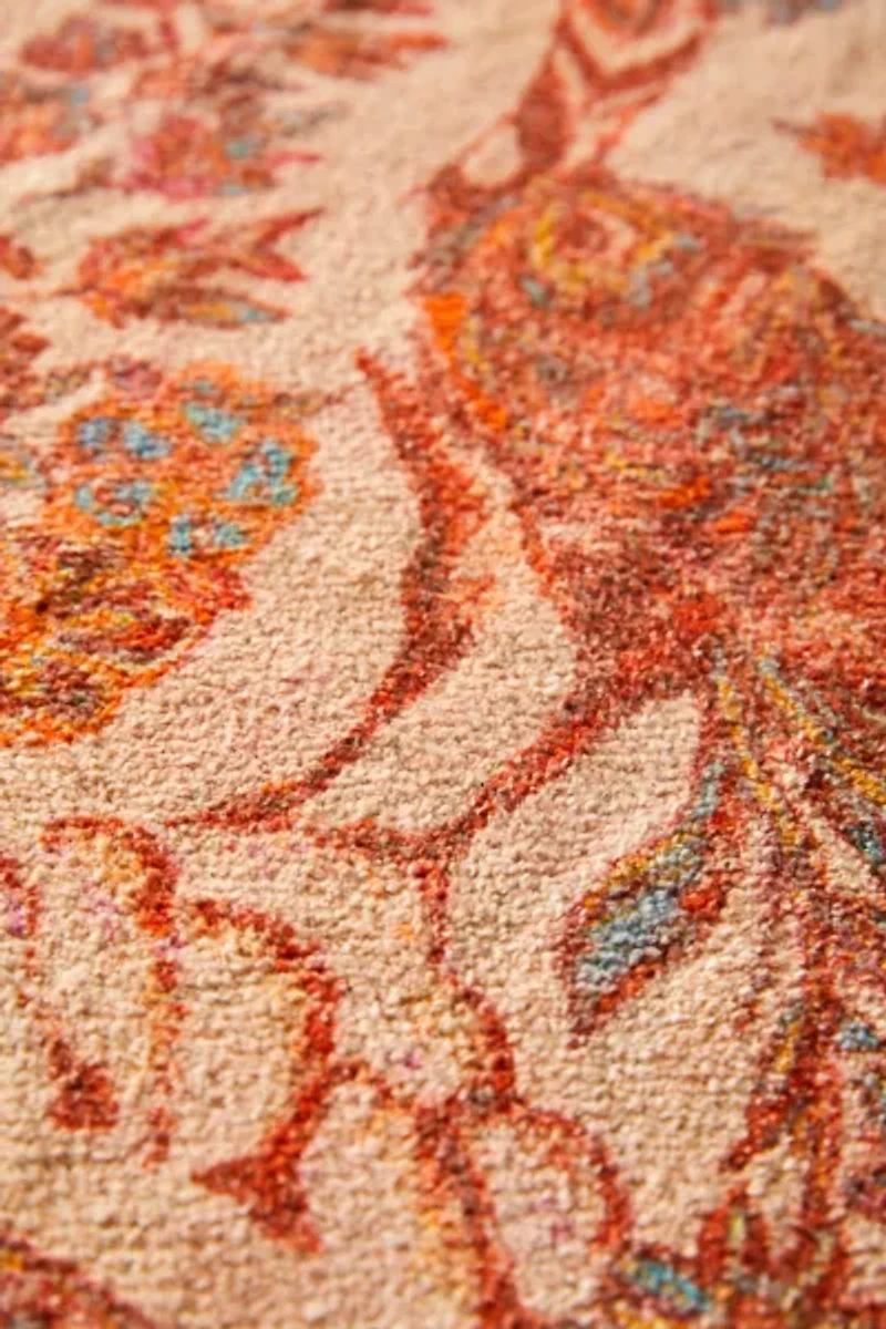 Pavo Digital Printed Chenille Rug