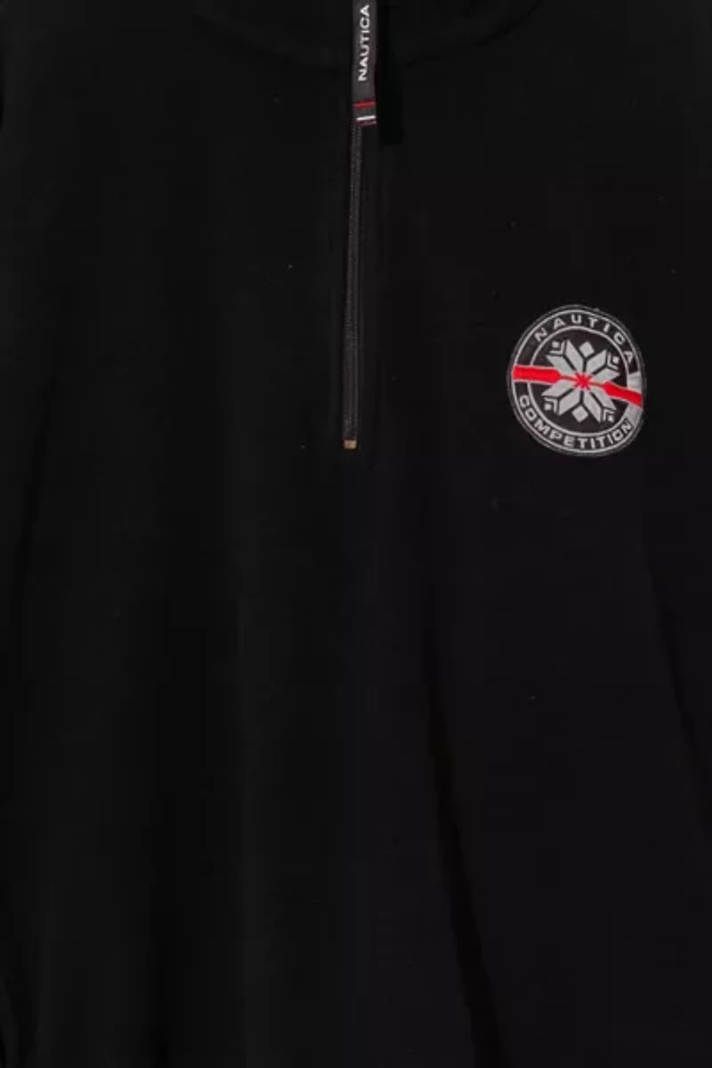 Vintage 1990s Nautica Competition Embroidered Patch Logo Fleece