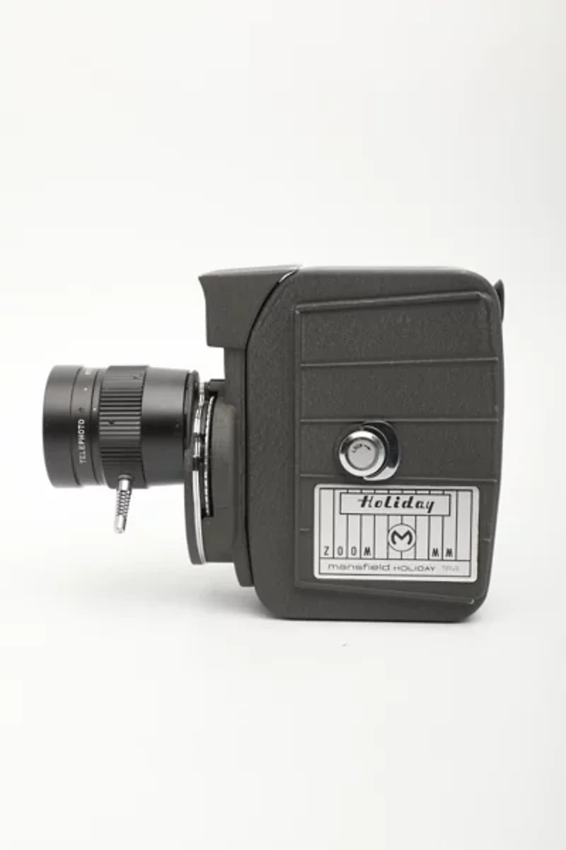 Acme Camera Co. Vintage Mansfield Holiday Zoom 8mm Movie Camera