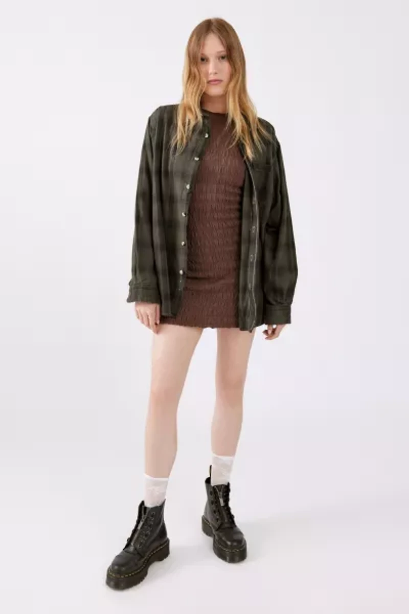 UO Tatum Smocked Mini Dress