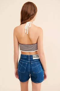 The Ragged Priest Yin-Yang Denim Shorts
