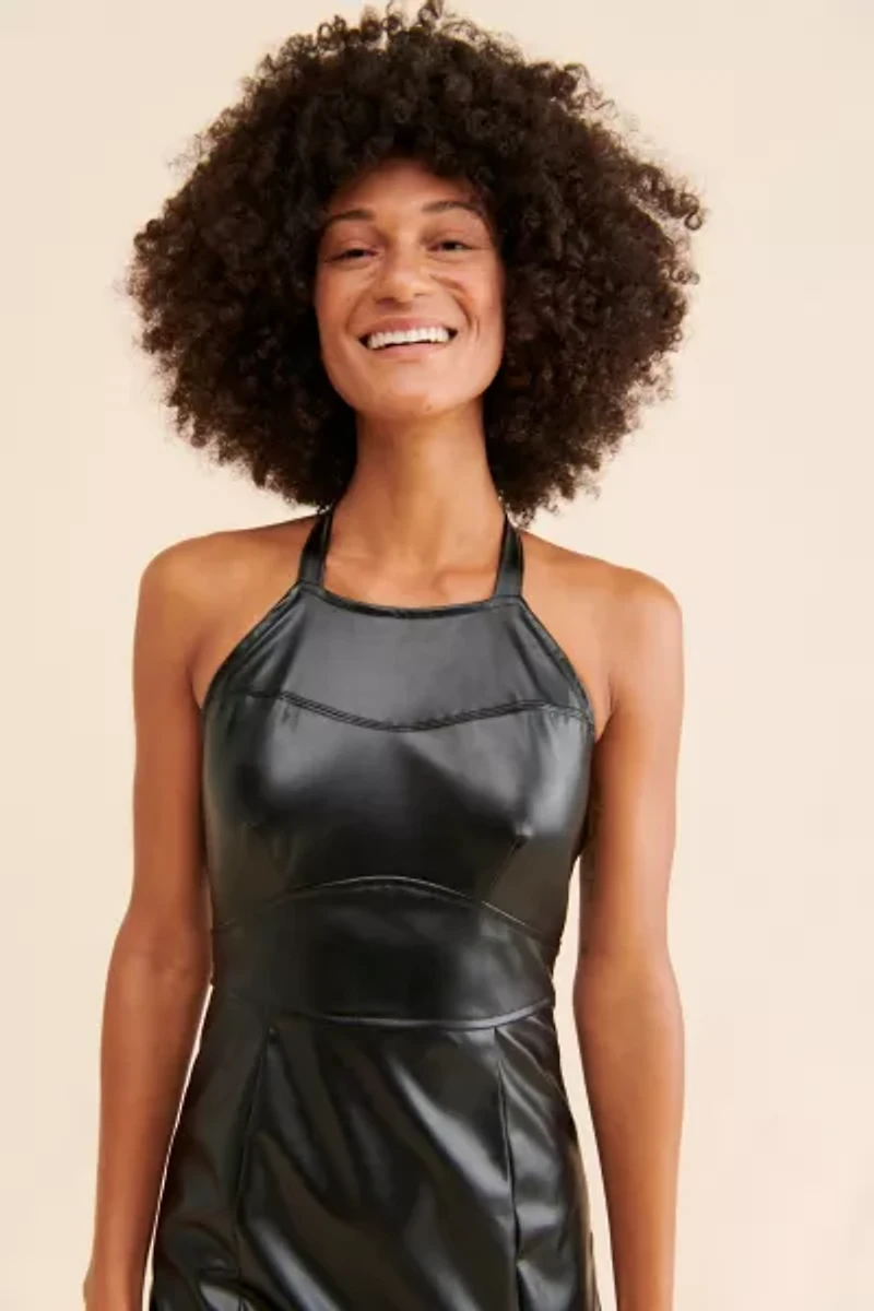 Lost + Wander Onyx Midi Dress