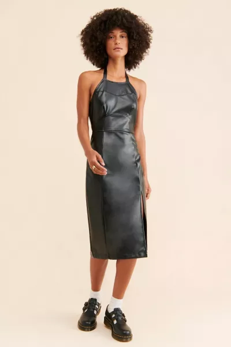 Lost + Wander Onyx Midi Dress