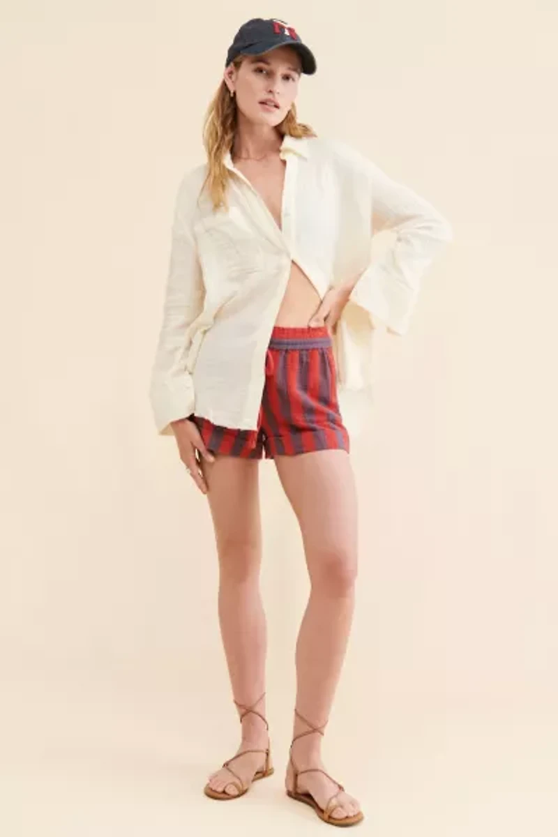 UO Mya Striped Shorts