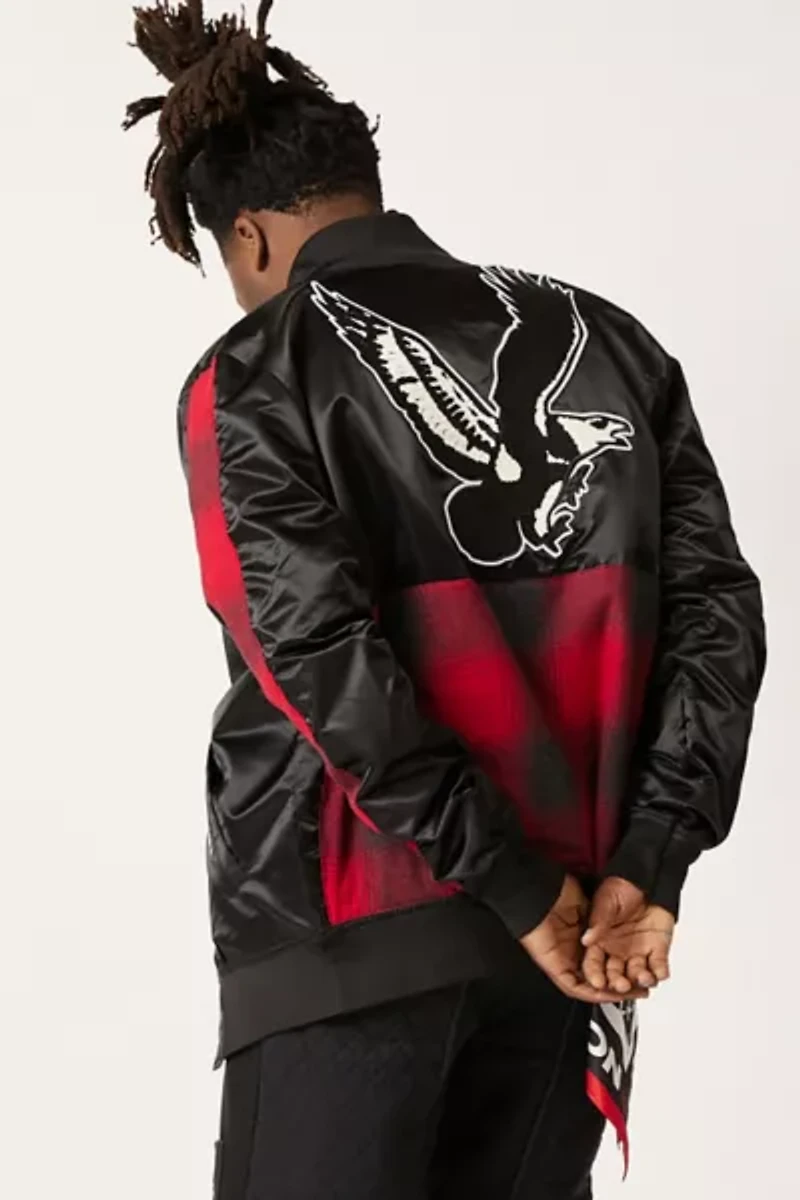 UO Summer Class ’22 Urban Renewal Remade North Carolina Central University Satin Jacket