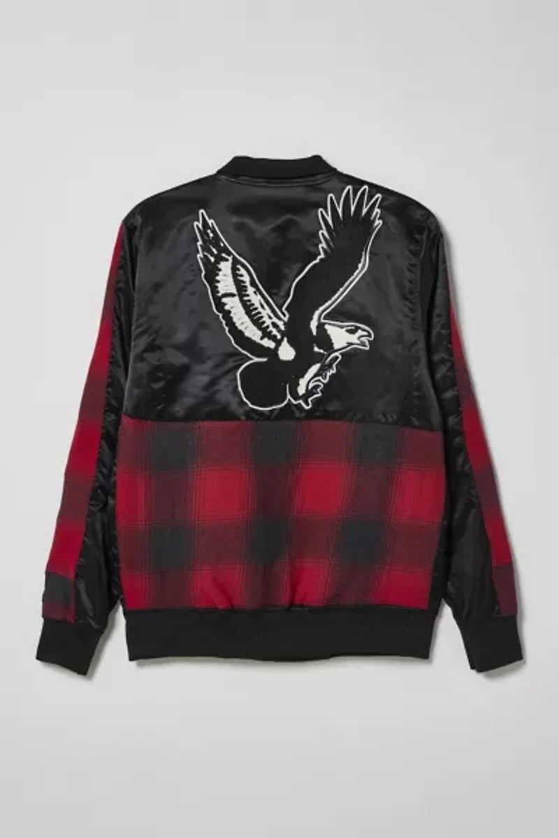 UO Summer Class ’22 Urban Renewal Remade North Carolina Central University Satin Jacket