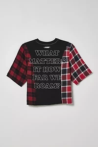 UO Summer Class ’22 X ReMADE By Exclusive North Carolina Central University Split Tee